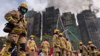 TOPSHOT-HONG KONG-CHINA-FIRE