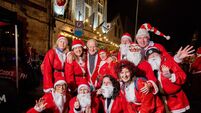 Watch: Crowds show support for annual RDJ Cork Santa Cycle