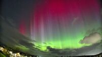 Watch: Time-lapse of aurora borealis in Buncrana