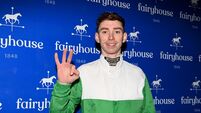 Cork jockey Kenneally lands 219/1 treble at Fairyhouse