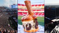 A $180 'hammer burger' at Super Bowl is hard to digest