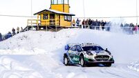 Motorsport: Irish crews secure point-scoring positions in Sweden 