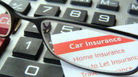 CAR AND HOME INSURANCE LETTER WITH CALCULATOR RE HOME AND CAR INSURANCE COSTS PREMIUMS RENEWAL HOUSEHOLD BUDGET ETC UK