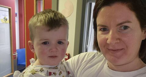 'My baby had his first heart surgery at just three days old'