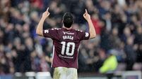 Heart of Midlothian v Falkirk - William Hill Premiership- Tynecastle Park
