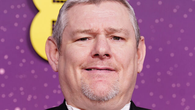 <p>John Davidson who shouted the slur during the ceremony (Ian West/PA)</p>