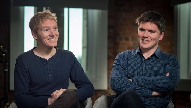 <p>Patrick and John Collison, founders of Stripe.</p>